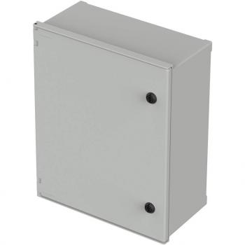 Caja de pared Polysafe Bopla de poliéster reforzado con fibra de vidrio, gris claro, dimensiones 500 x 400 x 200 mm, grado de protección IP66, adecuada para uso en exteriores