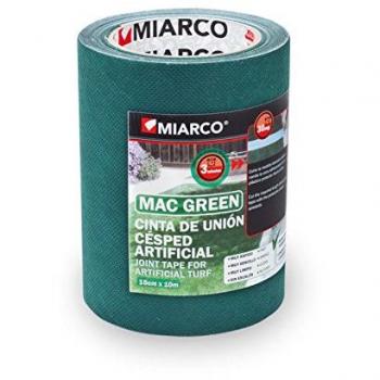 MIARCO 17446 - Cinta adhesiva de unión de césped artificial 150mm x 10m