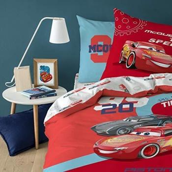 Cars Juego de Cama, Rojo, 140 x 200 cm