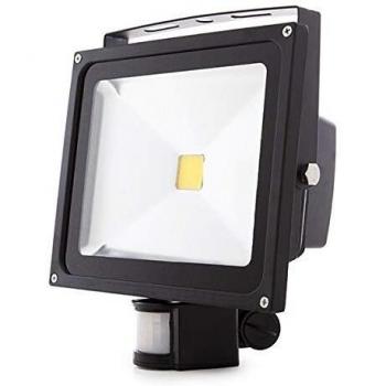 Greenice | Foco Proyector LED 30W 2.700Lm 4200ºK IP65 Detector Movimiento 30.000H [BQFS22530W-PIR]