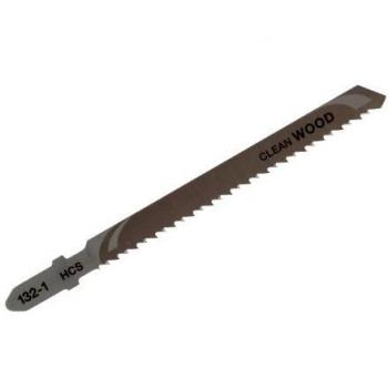 DEWALT DT2053-QZ - Hoja de sierra de calar HCS, longitud: 100mm, paso de diente: 2.5mm, para madera y laminados, hojas para corte sin astillas, hasta 40mm de espesor