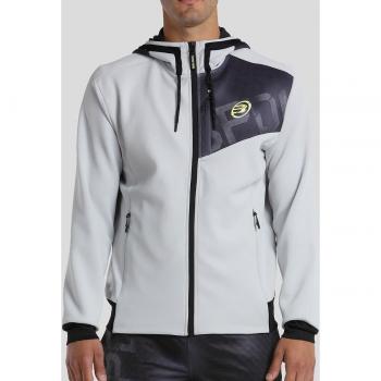 Sudadera de hombre Bullpadel Olele Gris Claro