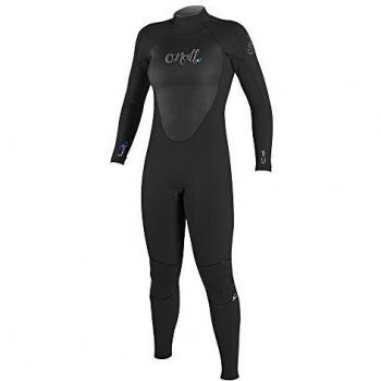 2017 O'Neill Ladies Epic 3/2mm GBS Back Zip Wetsuit BLACK / BLACK 4213 Ladies Sizes - UK 8T