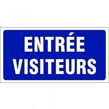 Novap - Panel - Entree visiteurs - 960 x 480 mm rígida