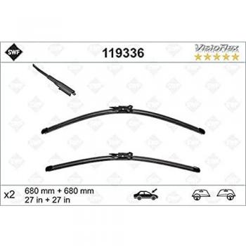 Limpiaparabrisas SWF Visioflex 119336, Longitud 680mm, Delantero, 2 Piezas