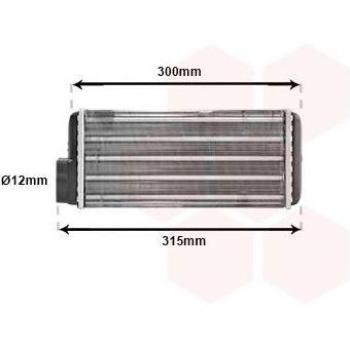Radiador de calefacción VAN WEZEL 76006017 con características de calentamiento eficiente, diseño compacto, fácil instalación y compatibilidad con diferentes sistemas de calefacción