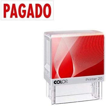Colop Printer 20 - Sello, fórmula comercial Pagado, 1 unidad