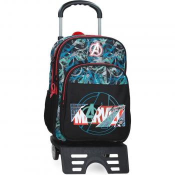 Mochila Marvel Shield dos compartimentos con carro