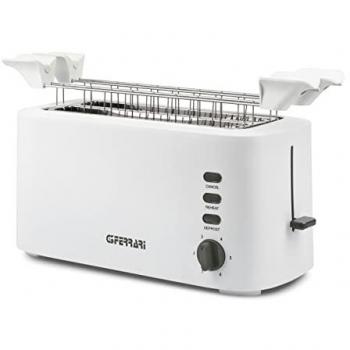 Tostadora G3 Ferrari G10142 Essential Toast 1500W para 4 rebanadas, color blanco