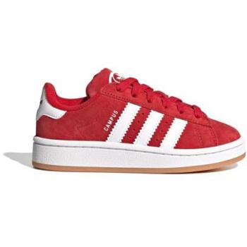 Adidas Campus 00s Unisex Sneakers - Red - Size 28 - Leather