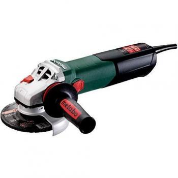 Metabo WEV 17-125 Quick Amoladora Angular Profesional de 1700W con Disco de 125mm y Velocidad de 11.000 RPM