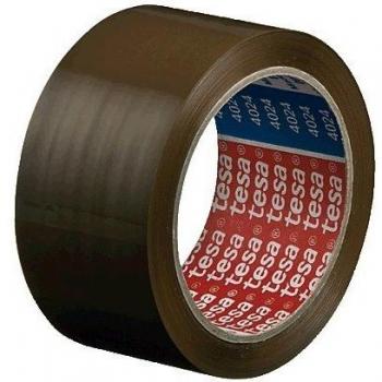 Pack 6 rollos de precinto Tesapack acrilico 132m.x50mm. marrón