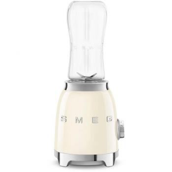 Batidora de Vaso SMEG PBF01CREU Crema, 300W, Capacidad 0.6L, Portátil, 2 Velocidades