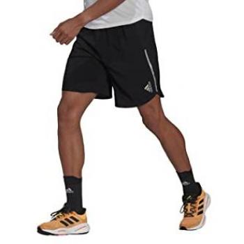Pantalones Cortos de Running Adidas Diseñados para Correr Hombre - Negro - Talla S