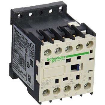 Contactor TeSys K LC1K09008E7, 9A, 2 polos normalmente abiertos + 2 polos normalmente cerrados, bobina de 48V AC, adecuado para aplicaciones de hasta 4 kW