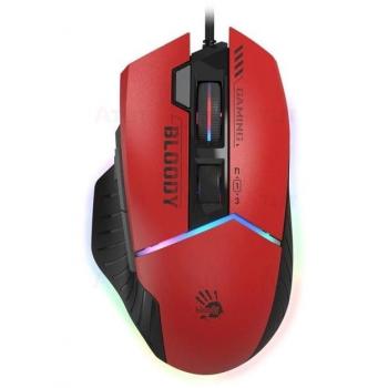 Mouse Gaming A4Tech Bloody W95Max USB Cableado Rojo 12000 CPI 8000 FPS 250 IPS