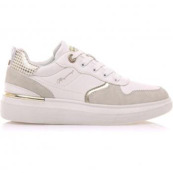 Mariamare 63330 Zapatillas Deportivas para Mujer con Cordones, Color Blanco, Puntera Redonda