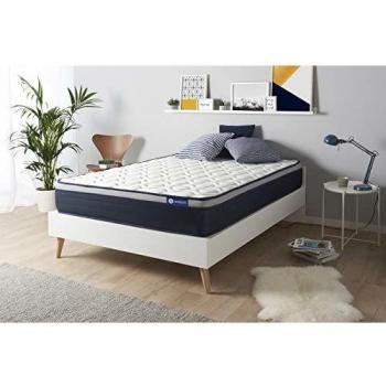 Colchón Actisom 200x200 cm de Espuma Viscoelástica - Máxima Espesor 26 cm - Firmeza y Confort con 7 Zonas de Descanso