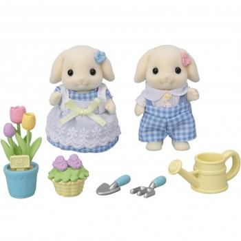 Sylvanian Families - Set Hermanos Conejos Flor