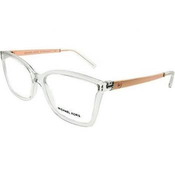 Michael Kors 0MK4058 Monturas de Gafas, Crystal Clear Injected, 54 para Mujer