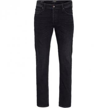 Vaqueros Jack & Jones Mike Original 111 Negro, Pantalón de hombre, color negro denim