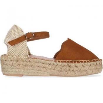 Sandalias de Mujer Chika10 Fortuna 08 Cuero-Tan, tipo de producto: sandalias, características: material de cuero, color tan