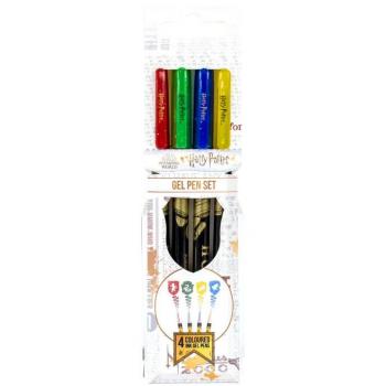 Set de 4 Bolígrafos Gel - Harry Potter