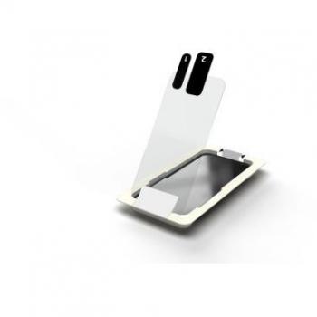 Protector de Pantalla y Respaldo eSTUFF para iPhone 14 Plus/13 Pro - Alta Calidad, Transparente (1 Pieza)