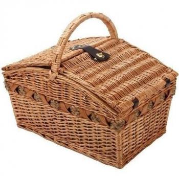 Cilio Verbania Deluxe 155709 - Cesta de picnic para 4 personas