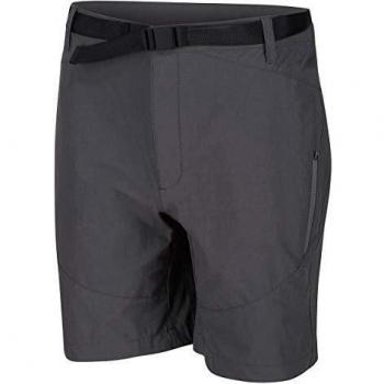 Regatta Highton Mid-Pantalón Corto De Senderismo De Tejido Elástico con Varios Bolsillos Shorts, Hombre, Magnet, 33