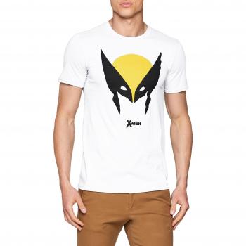 X- Men Wolverine Basic Camiseta, Blanco