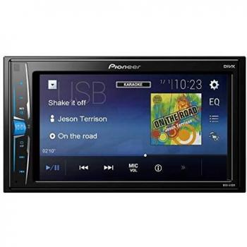 Pioneer MVH-A100V - Pantalla Multimedia, Color Negro
