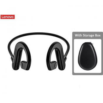 Auriculares Inalámbricos Lenovo X3 de Conducción Aérea con Bluetooth, Banda para el Cuello, Deportivos, para Correr y Conducir, con Micrófono