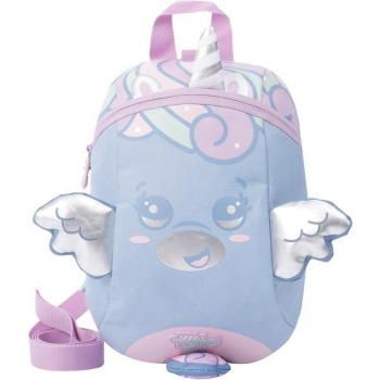 Mochila Totto Cornejo Infantil con Estampado de Unicornio en Color Morado