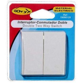 Interruptor/Conmutador Oryx Doble