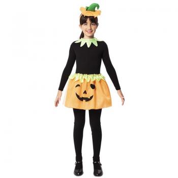 Kit de Calabaza: Diadema, Cuello y Falda