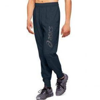ASICS Pantalón Largo Hombre Invierno Algodón Puño Bolsillos 2031A977-409 Blue