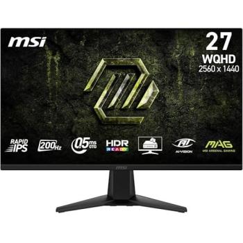 Monitor Gaming MSI MAG 275QF E20 27 WQHD 200Hz IPS FreeSync Premium HDR Ready