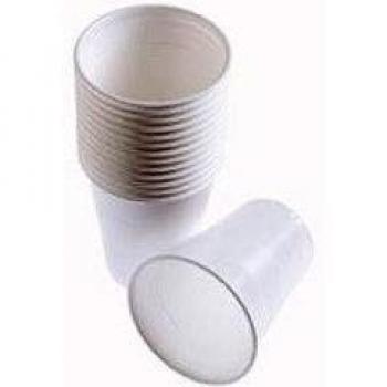 207 ml Copas De Plástico Desechables bebidas frías blanco 400/PK