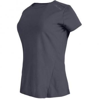 Camiseta de Manga Corta Joluvi Runplex Gris Oscuro