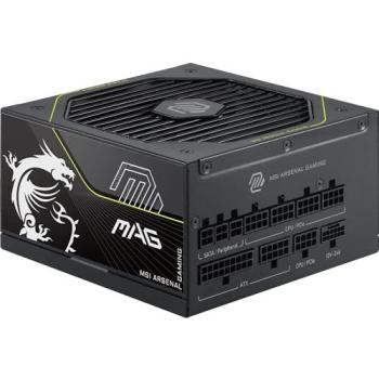 Fuente de Alimentación MSI MAG A1200PLS 1200W Modular 80 PLUS Platinum ATX 3.1 PCIe 5.1