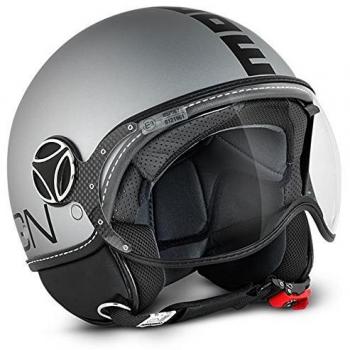 10010030293 Casco Momo Fighter Evo Titanio Frost Decalc negro S Small FGTR EVO TITANIUM FROST/BLACK