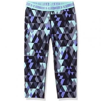 Under Armour Pantalón Fitness Para Niña y pantalones cortos Printed Capri Negro negro Talla:extra-small