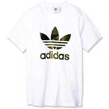 adidas Infill tee H Camiseta de Manga Corta, Hombre, Blanco