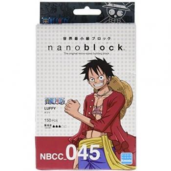 nanoblock NBCC045 Luffy Juguete, multicolor
