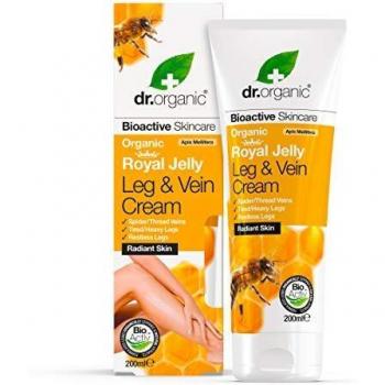 DR ORGANIC Royal Jelly Leg and Vein Cream, 200ml