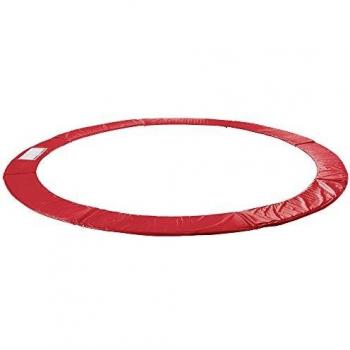 AREBOS Almohadillas de Seguridad Cojín Trampolín 457 cm Rojo