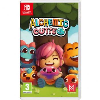 Alchemic Cutie Juego para Consola Nintendo Switch [ PAL ESPAÑA ] - Videojuego de aventura y simulación, estilo pixel art, ambientado en una isla mágica donde los jugadores deben recolectar recursos, criar criaturas llamadas