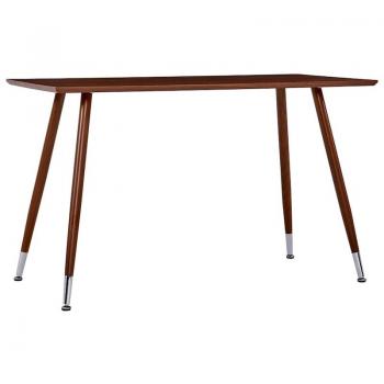 vidaXL Brown MDF Dining Table 47.2x23.6x29.1 - 120x60x74 cm