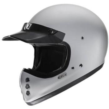 Casco HJC V60 N. gris - Motopasión Store, HJC V60 Solid Casco - Gris